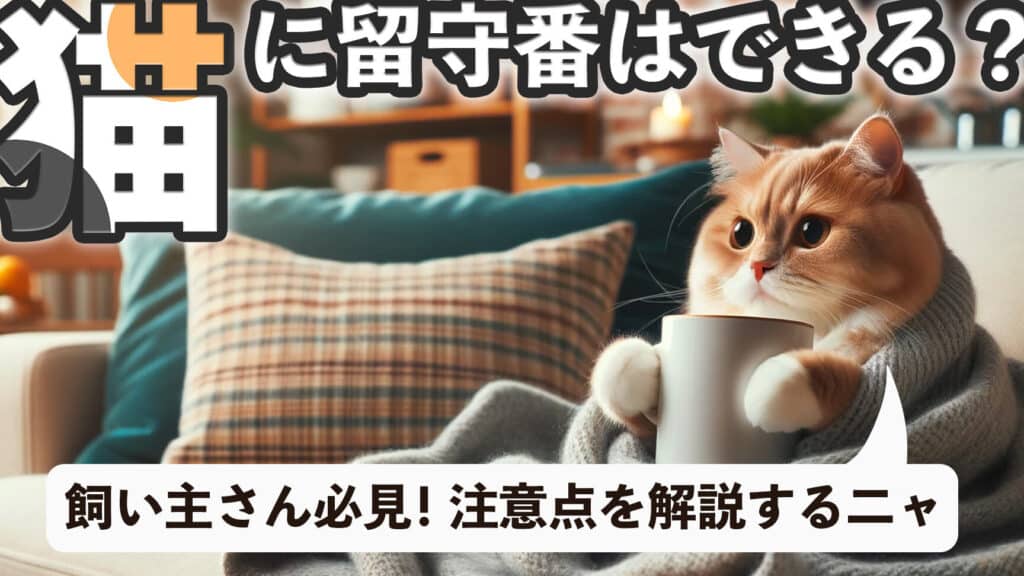 猫のお留守番、何日まで大丈夫?注意点と環境づくりのコツ 1 e78cabe381aee3818ae79599e5ae88e795aae38081e4bd95e697a5e381bee381a7e5a4a7e4b888e5a4abefbc9fe6b3a8e6848fe782b9e381a8e792b0e5a283e381a5