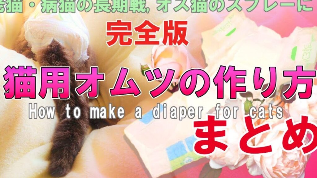 猫用オムツの代用品!手作りオムツの作り方 5 e78cabe794a8e382aae383a0e38384e381aee4bba3e794a8e59381efbc81e6898be4bd9ce3828ae382aae383a0e38384e381aee4bd9ce3828ae696b9
