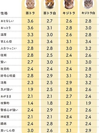 猫種類性格:猫の種類別、性格の違い 5 e78cabe7a8aee9a19ee680a7e6a0bcefbc9ae78cabe381aee7a8aee9a19ee588a5e38081e680a7e6a0bce381aee98195e38184